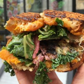 Gluten-free sandwich from Chalk Point Kitchen